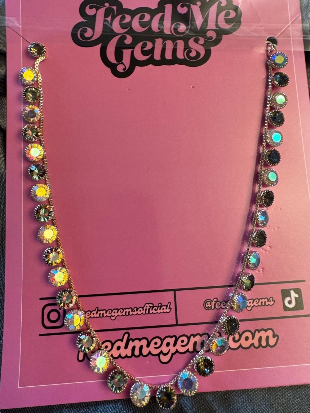 NEW Feed Me Gems "The Fairy" Baby Heirloom Necklace